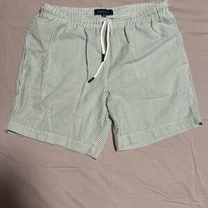 Crow & Ivy Men's Gingham shorts. 5 inch inseam